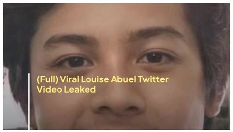 Louise Abuel Nude Masturbate Viral Video Leaked!.